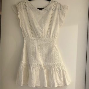 Eyelet dress
